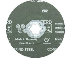 Šlifavimo diskas PFERD CC-GRIND 125 STEEL