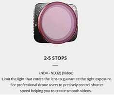 Filtras VND 2-5 stop PGYTECH, skirtas DJI Air 2S (P-16B-064)