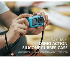PGYTECH guminis korpusas skirtas DJI Osmo Action Raudona