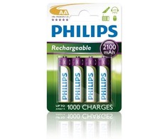 Bateria kroviklis R6 2100MAH op 4 vnt. PHILIPS 140625 827