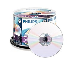1x50 Philips DVD-R 4,7GB 16x SP