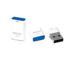<p>„Philips“ USB 2.0 16 GB „Pico“ leidimas, vandenyno mėlyna spalva</p>
