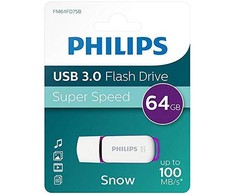STICK Philips USB 3.0 64GB Snow Edition Magic Violetinė