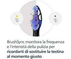 6 dalių šepetėlių galvučių pakuotė Philips Sonicare Sensitive HX6056/88, juodos spalvos