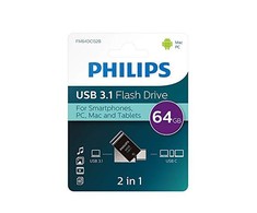 Pendrive Philips 64 GB (FM64DC152B / 00)