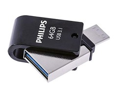 Pendrive Philips 64 GB (FM64DC152B / 00)