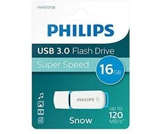Philips USB 3.0 16GB Snow Edition Ocean Mėlyna