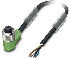 Phoenix Contact Jutiklio kabelis 4-pin kampas lizdas M12 nemokamai pabaiga 5m M12FR (1668247)