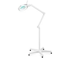 Physa Kosmetinė didinamoji lempa su padidinamuoju stiklu, mobili, 5 dpi, 60x LED sk. 127 mm
