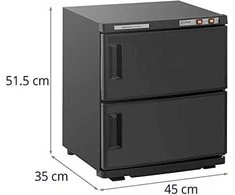 Physa Rankšluosčių džiovintuvas su UV sterilizacija 32 l 450 W juodas