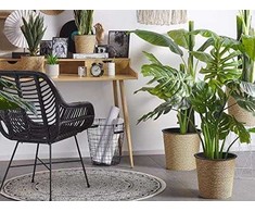 Beliani Dirbtinis motiejukas 113 cm MONSTERA PLANT