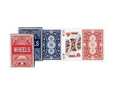 Piatnik Wheels pokerio kortos – profesionali kokybiška kaladė