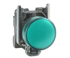 Schneider Electric LED indikatorius 230-240V žalia - XB4BVM3