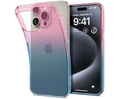 Dėklas SPIGEN LIQUID CRYSTAL IPHONE 15 PRO GRADATION Rožinis