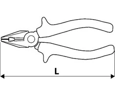 Replės TOPEX 32D510 160 mm 1000V