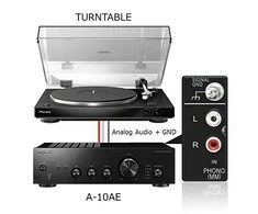 Pioneer A-10AE Juodas
