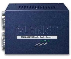 Šakotuvas Planet 2 prievadų RS232/422/485 nuosekliojo prievado serveris