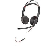 „Poly Blackwire C5220“ binaurinės pakaitinės ausinės, 3,5 mm