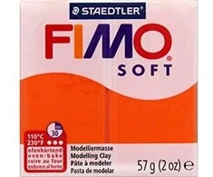 Modelinas FIMO SOFT, 57 g, oranžinė sp.