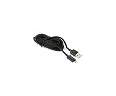USB laidas Platinet USB-A - microUSB 1 m juodas (PUC1MBB)