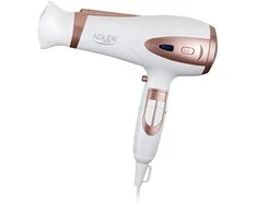 Adler | Plaukų džiovintuvas | AD 2248 | 2400 W | Number of temperature settings 3 | Ionic function | Diffuser nozzle | Baltas