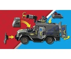 PLAYMOBIL CITY ACTION Specialiųjų pajėgų visureigis 71144