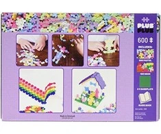 Plus Plus PRADŽIAMOKSLIS, pastelinių-neoninių spalvų