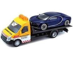 BBURAGO 1/43 Street Fire vilkikas Platforminis transportas, assort., 18-31400