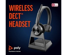 Poly Savi 7310 Office Mono Ultra-Secure DECT ausinės su karinio lygio FIPS triukšmą slopinančiu mikrofonu