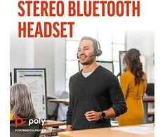 Poly VOYAGER 4320 UC,V4320-M C USB-C,WW Poly USB-C Ausinės Su mikrofonu Juodas Belaidės USB Type-C