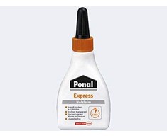 UHU Ponal Express Buteliukas medienos klijai 60g 9H PN12X