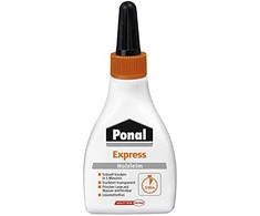 UHU Ponal Express Buteliukas medienos klijai 60g 9H PN12X