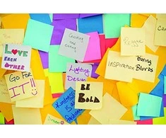 3M Lipnūs lapeliai POST - IT "Kubas", 76 x 76 mm, 450 lapelių