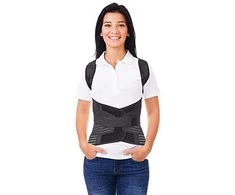 TOROS-GROUP Gorset unisex LUX juodas 2 (656PR-2)