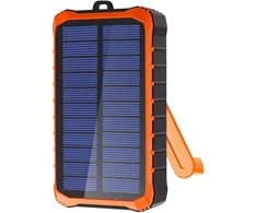Solar powerbank 4smarts Prepper 12000mAh pilkas