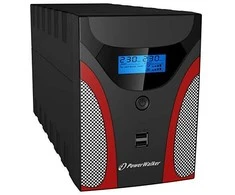 POWERWALK VI 1200 SHL FR Power Walker UPS Line-Interactive 1200VA 2x 230V PL,2x IEC C13,RJ11/RJ45,USB,LCD