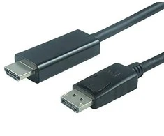 Kabelis PremiumCord Rodyti Uostas - HDMI 2m juoda (kportadk04- 02)