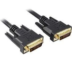 Kabelis PremiumCord DVI- D - DVI- D 10m juoda (kpdvi2-10)