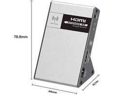 System przekazu sygnału AV PremiumCord HDMI, Sidabrinė (khext50-3)