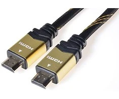 Kabelis PremiumCord HDMI - HDMI 3m auksas (kphdmet3)