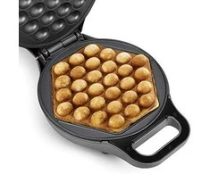 Princess | Bubble Vaflinė | 132465 | 700 W | Number of pastry 1 | Belgian waffle | Juodas