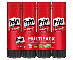 Pritt Klijai lazdelėje Multipack 4 x 43 g 9H PK8MP
