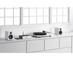 Pro-Ject STEREO SET E PHONO - Minimalistinė garso sistema su patefonu, juoda