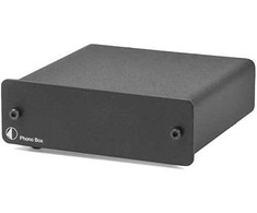 Pro-Ject Phono dėžutė - išankstinis stiprintuvas, juodas