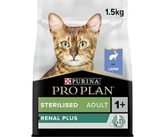 Purina Pro Plan OPTIDIGEST Sterilised Adult Cat 1.5kg, suaugusių sterilizuotų kačių sausas pašaras su triušiena 12524320