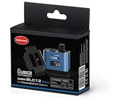 Hahnel Hähnel ProCUBE 2 plokštelė, skirta Panasonic DMW-BLC12 akumuliatoriaus fotoaparato įkrovikliui