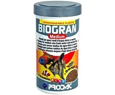 Prodac Biogran Medium vidutinės granulės visų rūšių vidutinio dydžio žuvims 250ml 100g