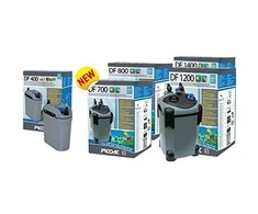 Prodac DF1200 išorinis filtras 350-500L akvariumui, su 9W UV lempa 25,5W 1200L/val