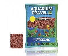 Prodac Aquarium Gravel gruntas akvariumui raudonas 2-3mm 2,5kg