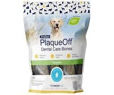 Swedencare „PlaqueOff“ – dantų kaulams skirtas daržovių mišinys, 480 g – (721.0046)